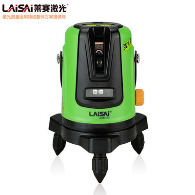 精度高耐用莱赛绿光水平仪两线自动打线强光标线仪锂电红外平水仪