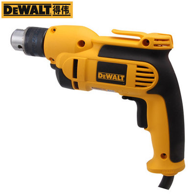 DEWALT得伟手电钻工业大功率调速电钻重型大手枪钻电转DWD112E